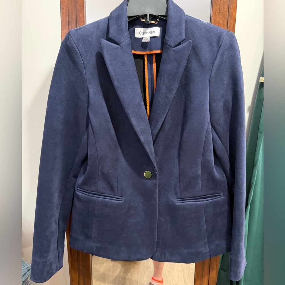 Calvin Klein Women's Deep Blue Blazer